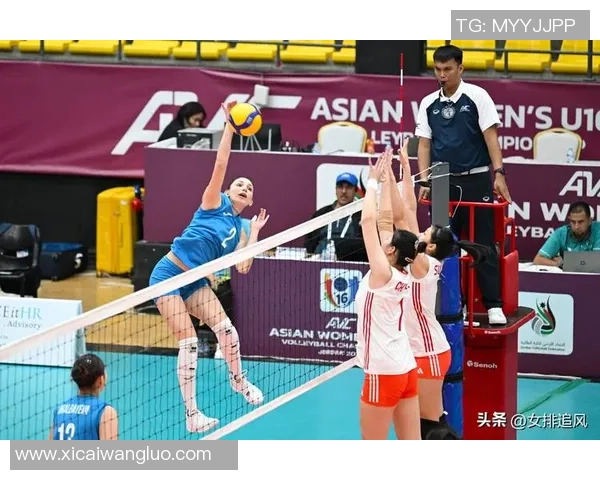 亚运会排球精彩对决哈萨克斯坦挑战卡塔尔全力争胜