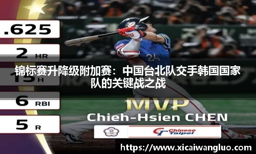 锦标赛升降级附加赛：中国台北队交手韩国国家队的关键战之战