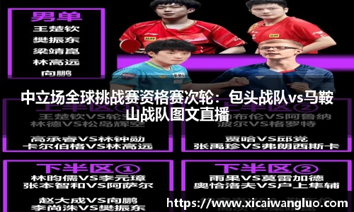 中立场全球挑战赛资格赛次轮：包头战队vs马鞍山战队图文直播